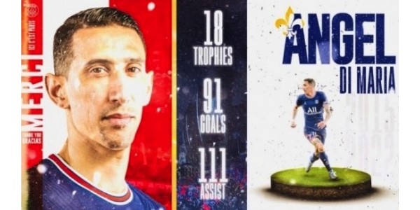 Di María quitte le Paris Saint-Germain